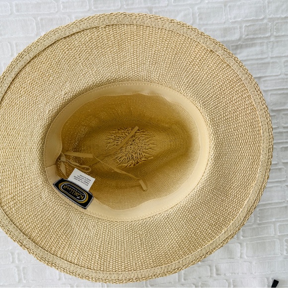 Kallina Woven Fedora, unisex & adjustable - Picture 5 of 11